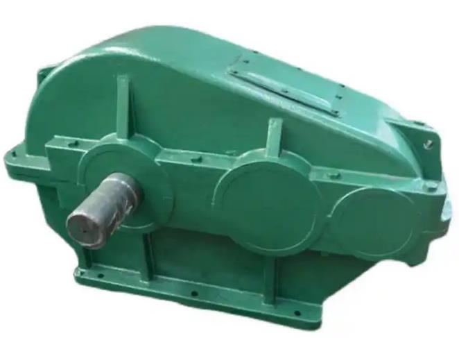 What emergency measures should be taken if the oil temperature of ZQ series ZQ650-10.35 soft tooth surface gear reducer is too high