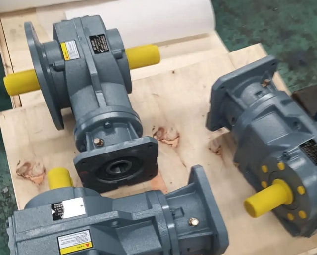 How often should the KAF77-1:23-7.5KW-M5 beared gear reducer be cleaned?