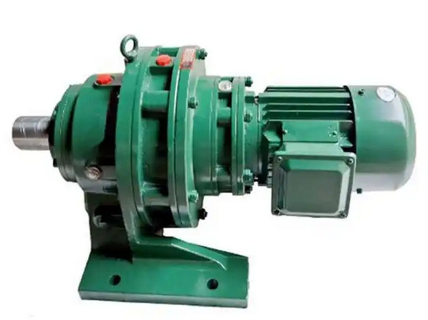 What are the components of the lubrication system for XWED53-1605-2.2KW cycloidal pinwheel reducer