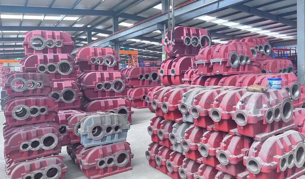 What is the effect of stress relief annealing process on the mechanical properties of DCYK450-50-IV gear reducer housing