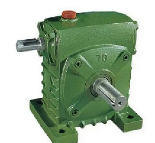 How to determine if the lubrication status of WPS70-10-A worm gear reducer is normal