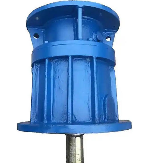 What is the emergency solution for NGW-L71-8 planetary gearbox base cracking