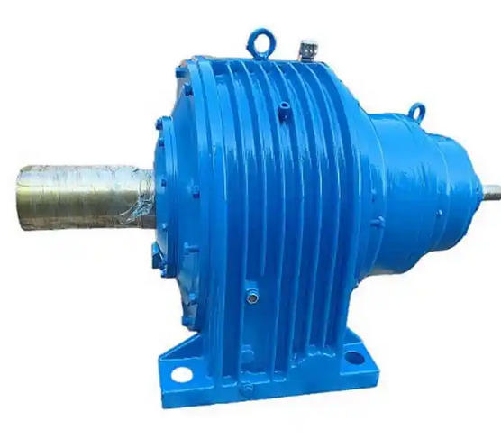 What are the reasons for abnormal vibration values in the NGW42-100 planetary gear reducer base