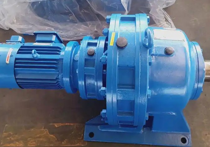 What adjustment steps are required after replacing the cycloidal wheel of BLEY52-841-1.5 reducer?