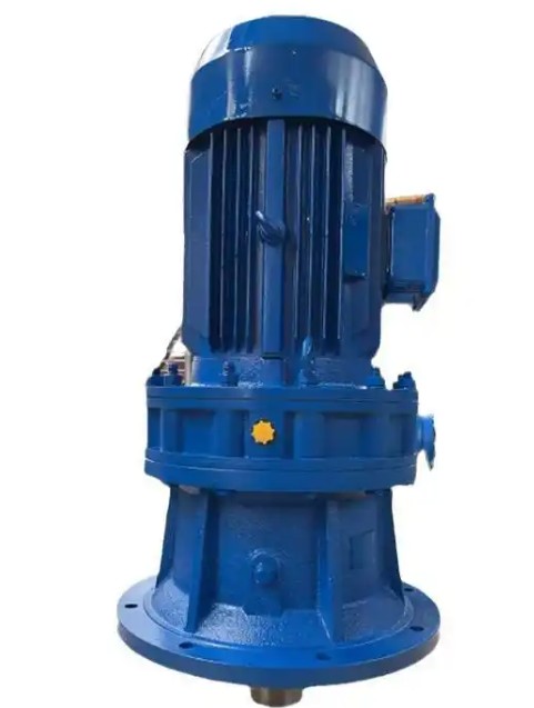 In addition to load characteristics, what other factors need to be considered to select a cycloid reducer model?