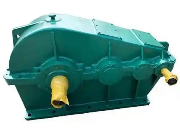 What material is typically used for the shaft of ZS soft-tooth surface reducers?