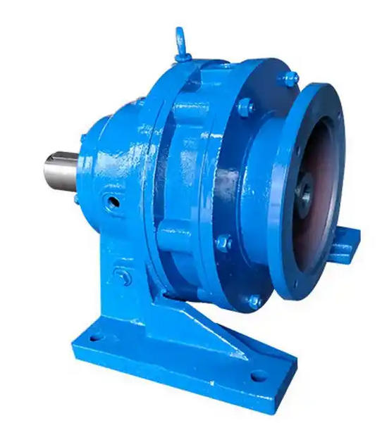 What is the impact of motor rotation error on the transmission efficiency of XWD3-0.55KW cycloidal pinwheel reducer