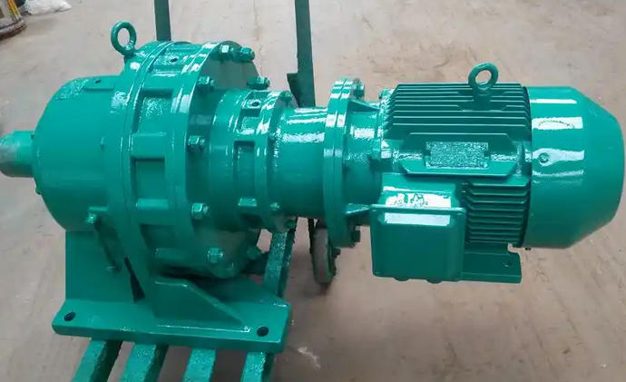 How to repair or replace the damaged components of the cycloidal pinwheel reducer caused by motor steering error