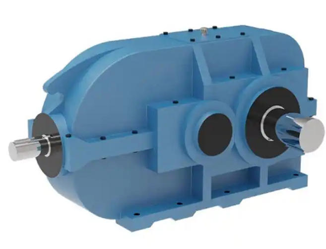 What are the specific effects of load fluctuations and start stop frequency on the performance of DBY series hard tooth surface gear reducers