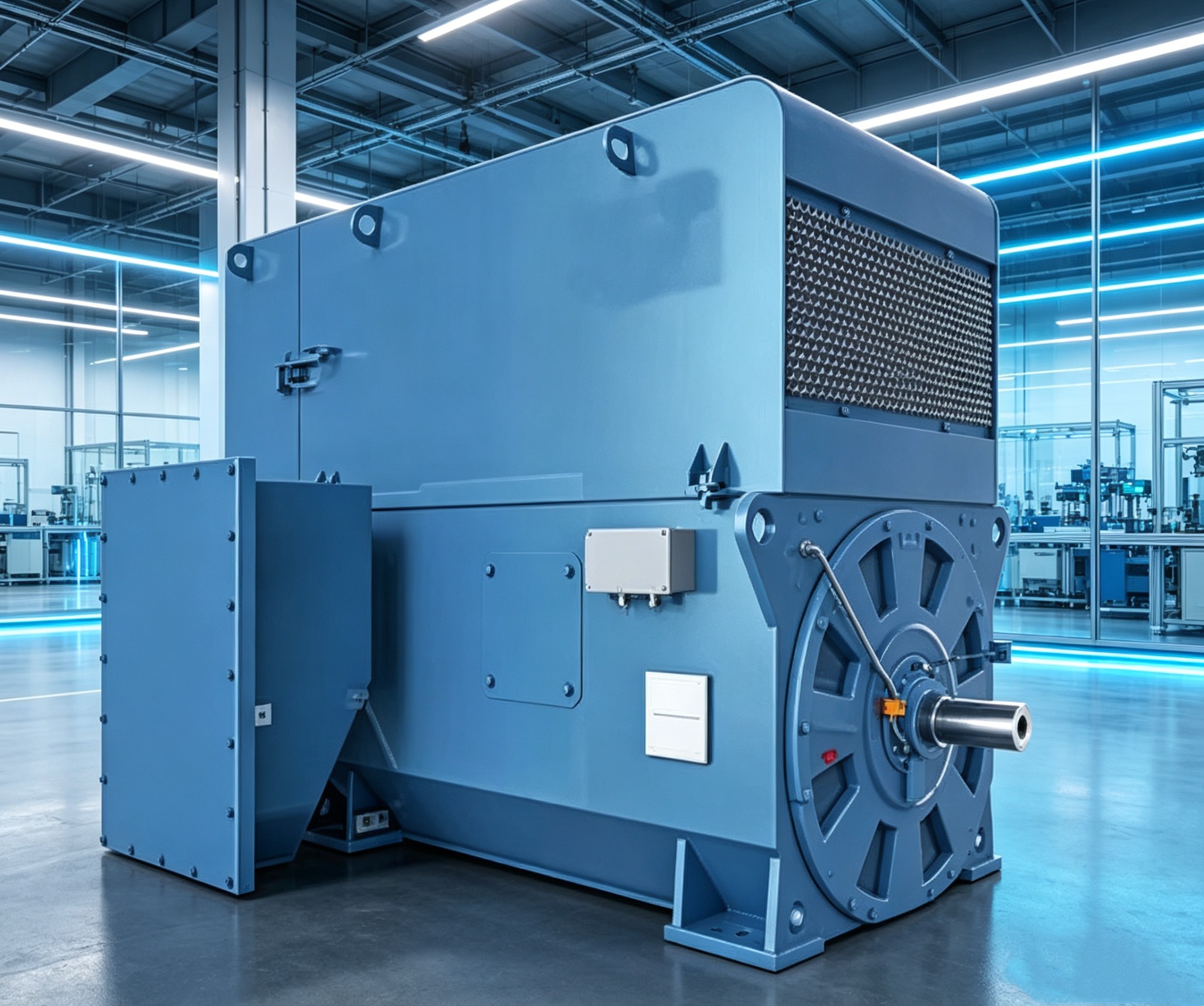 1120–1720kW 4-Pole 6kV IP55 Three-Phase High-Voltage Squirrel Cage Induction Motor – AMI 450L4A