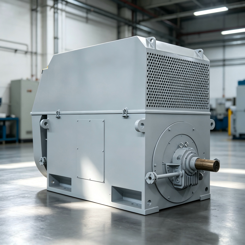 2500kW YKK Series HV Motor with IC611 Air-to-Air Cooling - Model YKK630-4