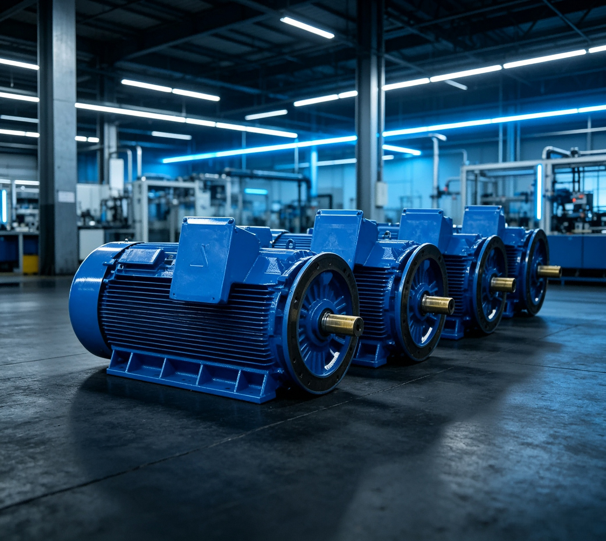 800kW YJS Series High Voltage Motor | 6000V Rib Cooled Type