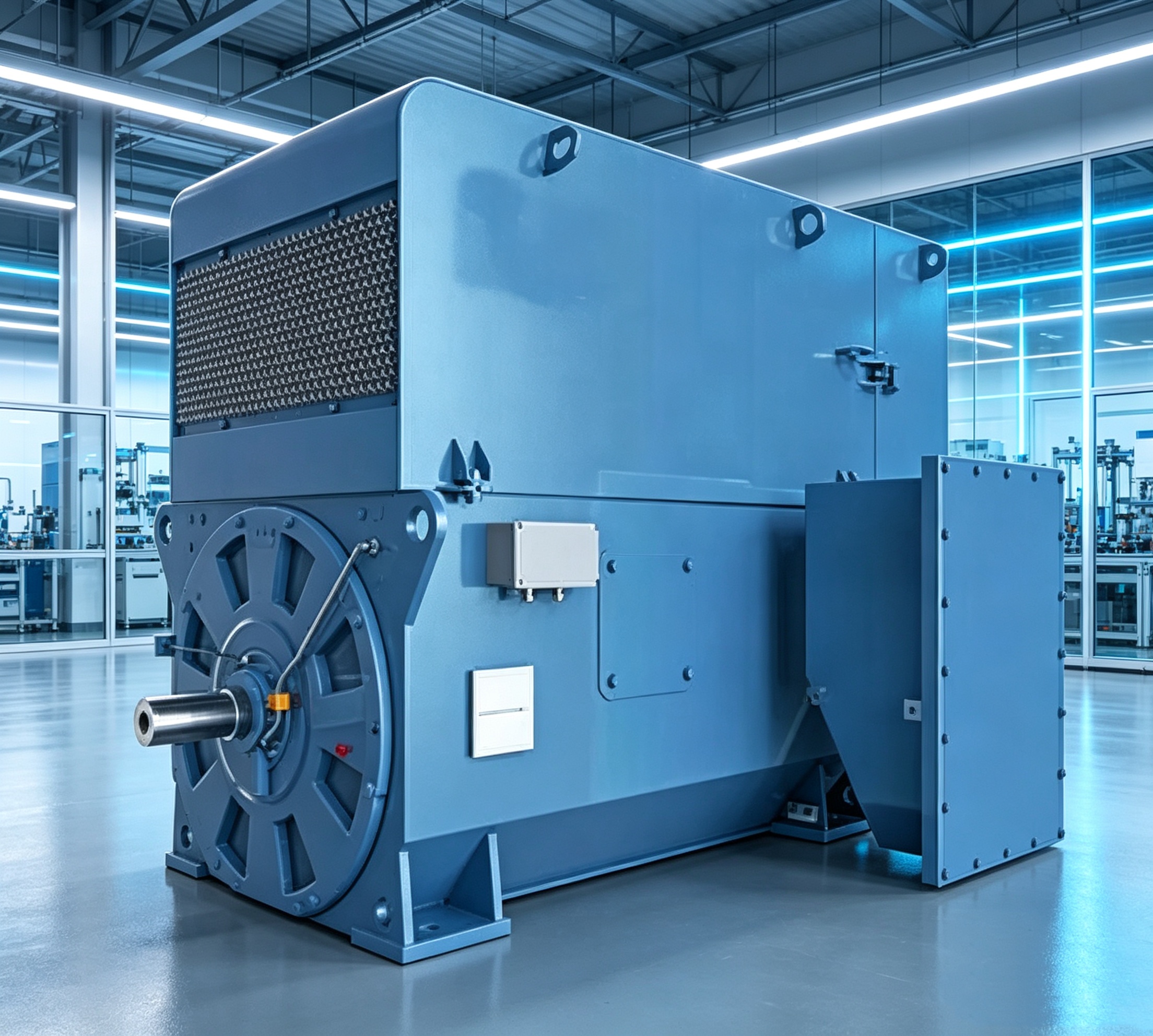 Ami Series High Voltage Asynchronous Motor: 10kV, 4-Pole, 800-1400kW (AMI 450L4A)