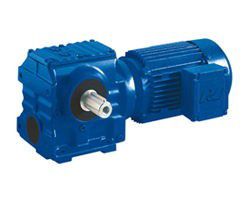 HXS series helical gear-worm gear motor