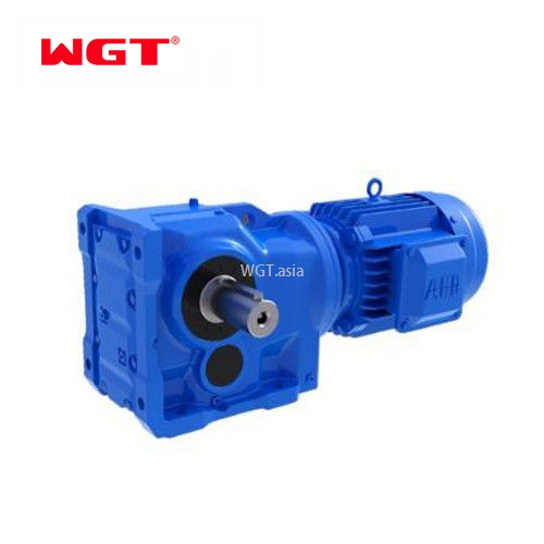 K107/KA107/KF107/KAF107Helical gear hardened reducer (without motor）