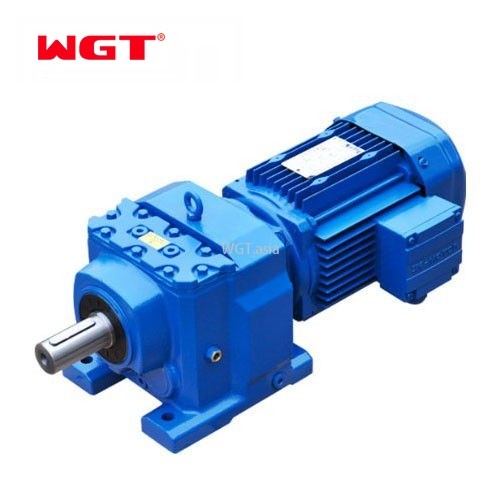 R107/RF107/RS107/RF107 Helical gear hardened reducer (without motor) 