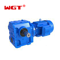 SA97/SAF97/SAZ97...Helical gear worm gear reducer (without motor)   