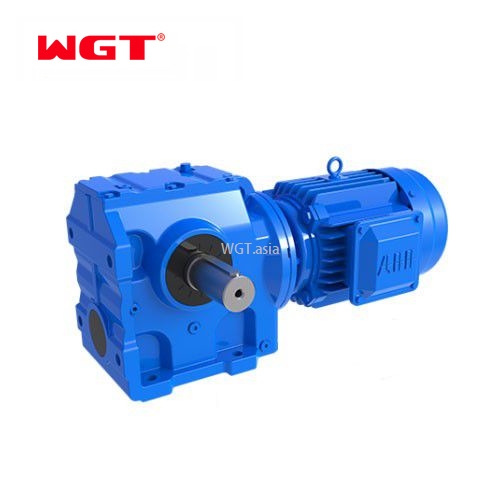 SF107...Helical gear worm gear reducer (without motor    
