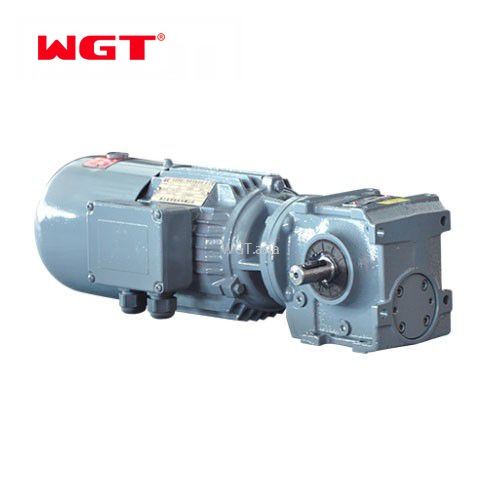 SF77...Helical gear worm gear reducer (without motor  
