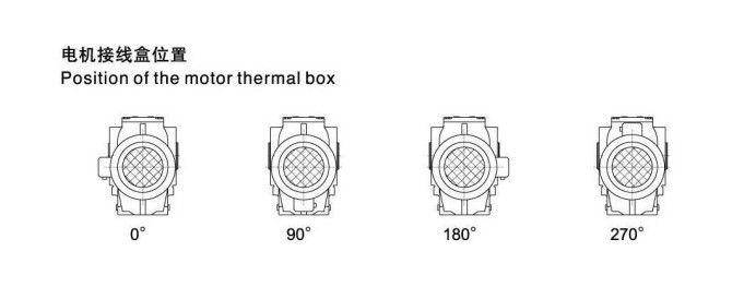 K series spiral bevel gear reducer stepless speed changer combination