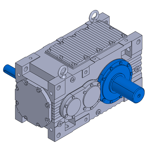 MC series M2 Helical Gear Unit-Parallel Shafts industrial gearboxes