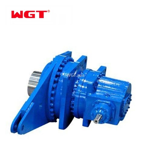 P series foot mounted gearbox planetary reducer gearbox geared motor -P