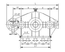 SHCD type three ring reducer