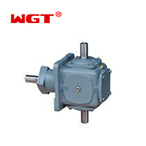 T series 3 way bevel spiral gearbox for packing machine- T2-T25 