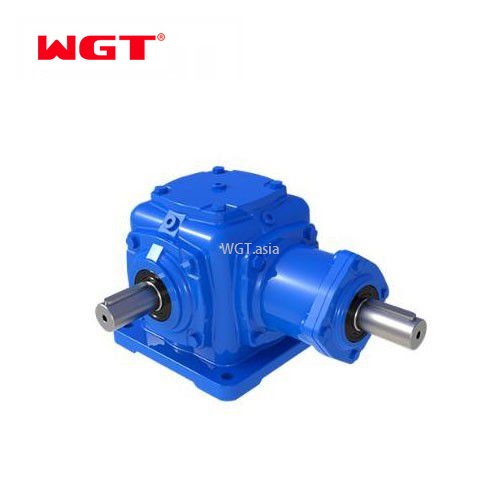 T series screw spiral bevel gearbox steering gear box spiral bevel units  gear helical comer 90 degree right angle gearbox China manufacturer and  supplier - EVER-POWER GROUP