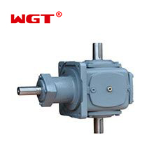 T series spiral bevel units 3 way bevel small miter gearbox T2-T25 