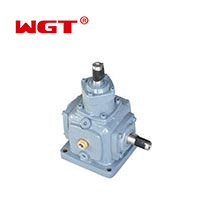 T shape Spiral Bevel Gear Units ratio 5-1 gearbox for play machine T2-T25 