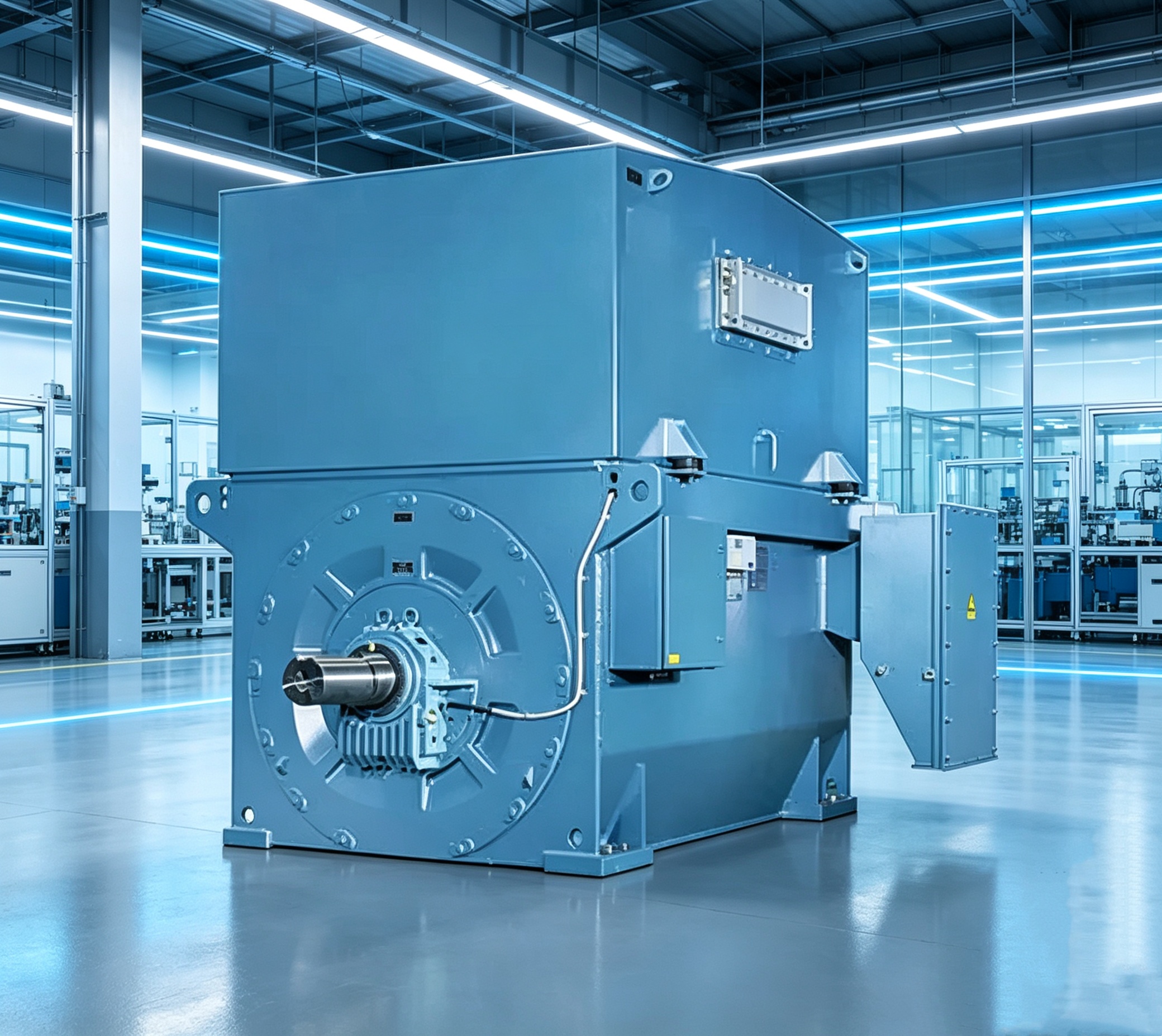 Three‑Phase High‑Voltage Modular Induction Motor AMI 450L12A, 280kW‑450kW, 12 Poles, 6000V, Suitable for Fan, Pump, Blower, Compressor and Mill