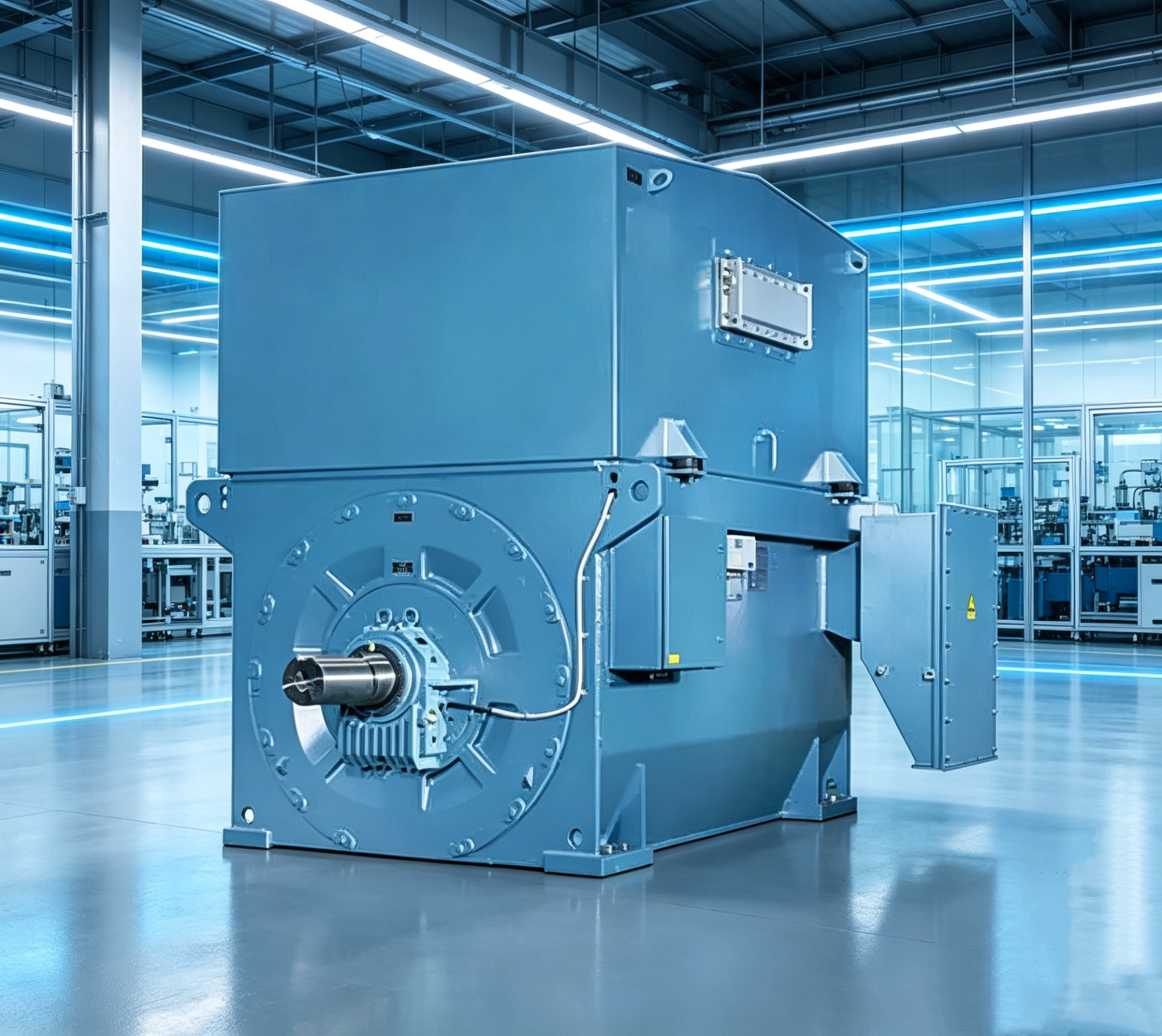 Three‑Phase High‑Voltage Modular Induction Motor AMI 450L12A, 280kW‑450kW, 12 Poles, 6000V, Suitable for Fan, Pump, Blower, Compressor and Mill