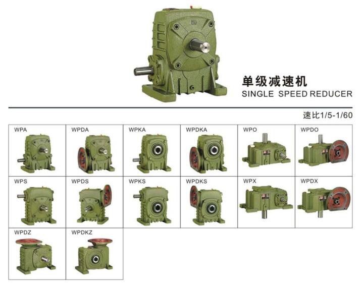 WPDKA worm gear reducer