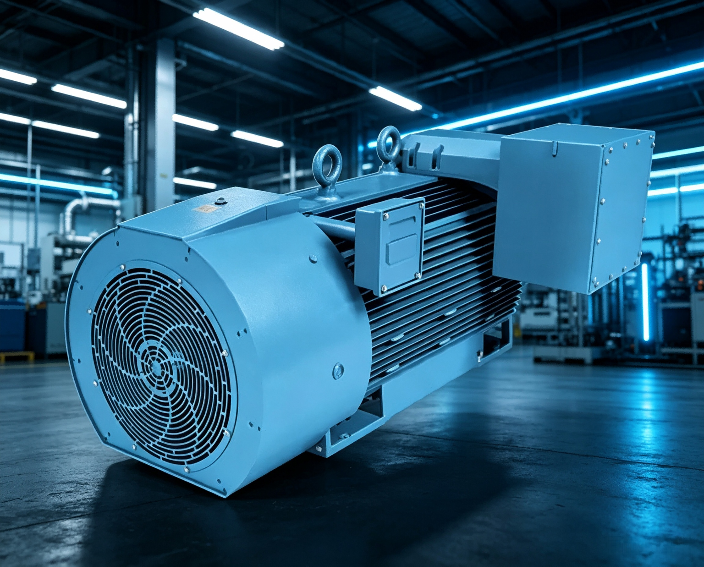High Efficiency: YJS Series 6kV/400kW High Voltage Motor (IC411)
