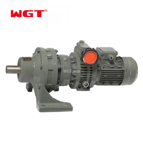 BWD Cycloidal Gear Motor Speed Reducer Gearbox Right Angle T Shape Anglgear Gear Box Reducer 1:1 Ratio .21 Hp Inch 